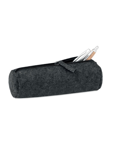 Felt zippered pencil case