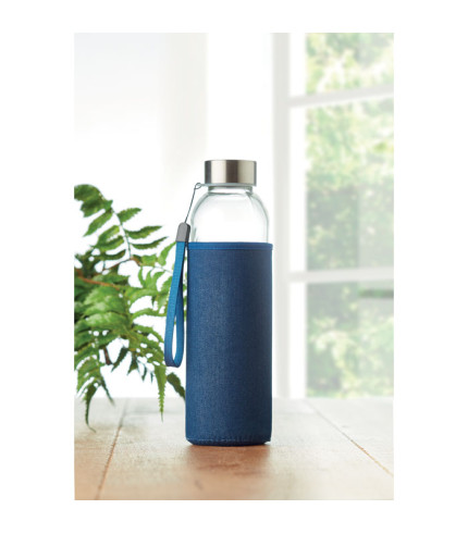 Glass bottle in pouch 500 ml