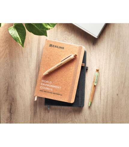 Recycled Leather A5 notebook