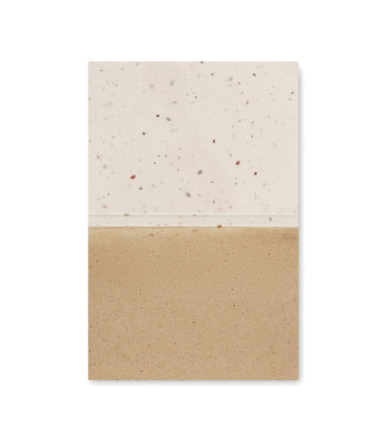 Grass/seed paper memo pad