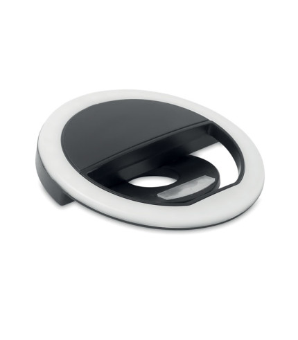 Portable selfie ring light