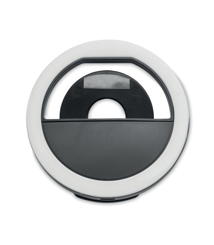 Portable selfie ring light