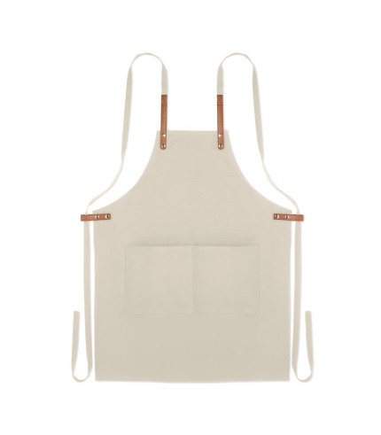 Organic cotton apron 340 gr/m²