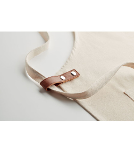 Organic cotton apron 340 gr/m²