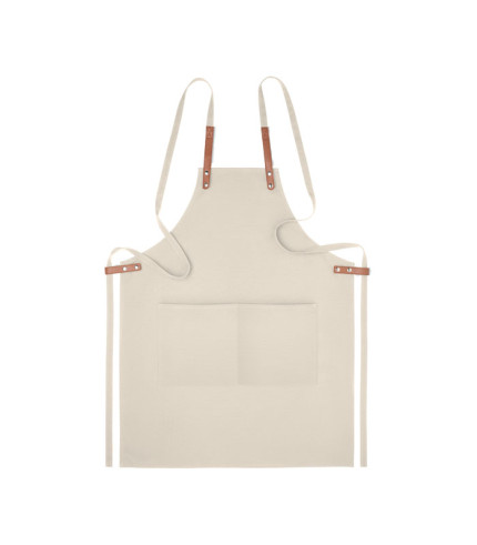 Organic cotton apron 340 gr/m²