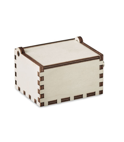 Wooden Christmas music box
