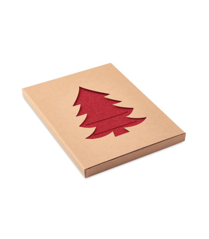 RPET felt cutlery holder set