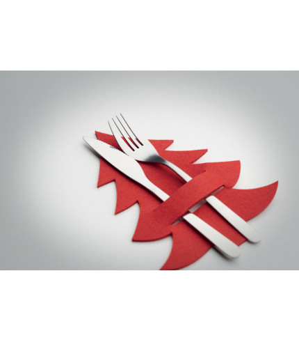 RPET felt cutlery holder set