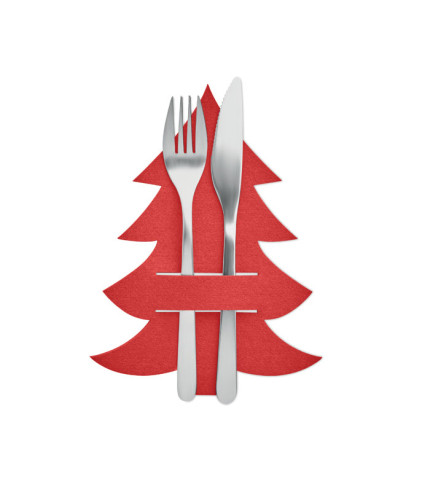 RPET felt cutlery holder set