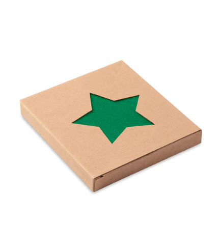 RPET 4 felt coaster set