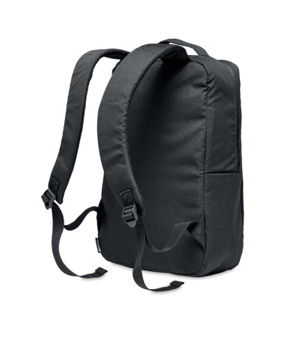 Laptop backpack in 300D RPET