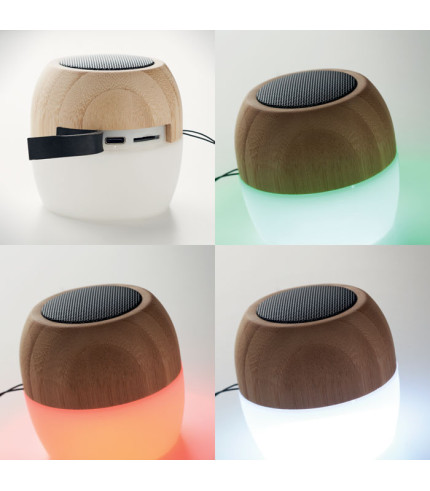 5.0 wireless bamboo speaker