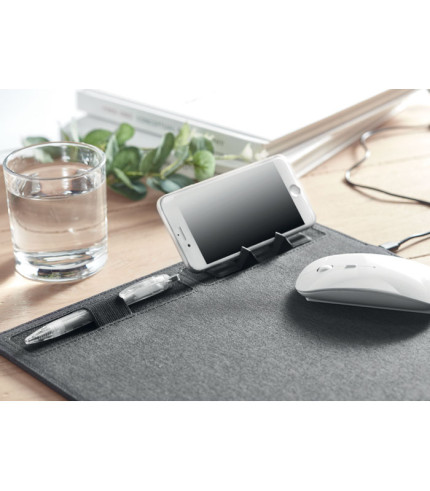 RPET punjač za podlogu za miša 15W