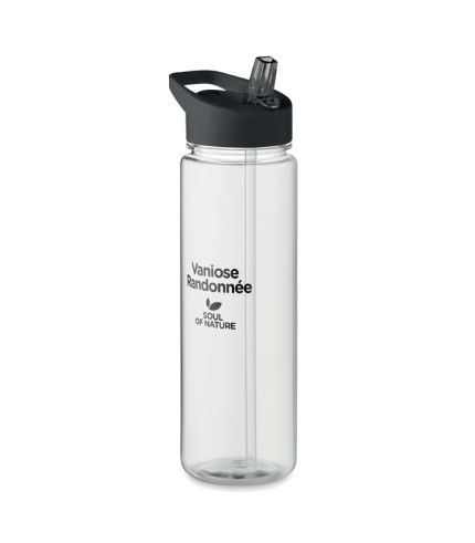 RPET bottle 650ml PP flip lid