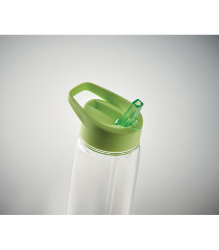 RPET bottle 650ml PP flip lid