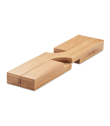 Bamboo foldable pot stand