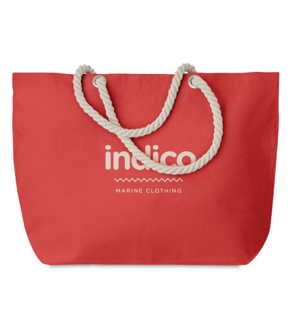 Torba za plažu s ručkom od užeta