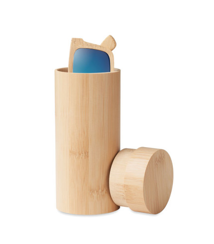 Sunčane naočale i futrola od bambusa