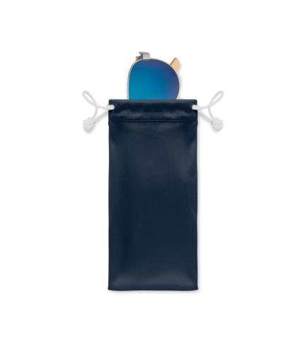 Sunčane naočale od bambusa u torbici