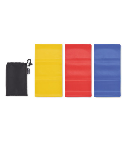 Set od 3 TPE fitnes trake