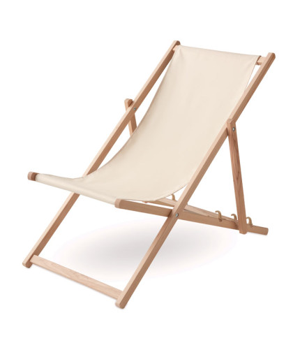 Beach chair in wood