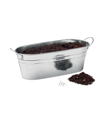 Cinkova kadica sa 3 sjemenke bilja