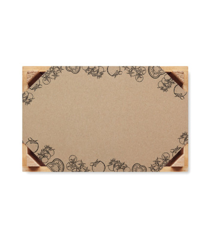 Komplet rajčica u drvenom sanduku