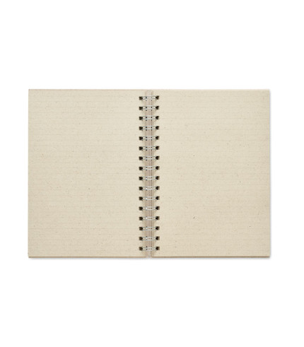 A5 grass notebook 80 lined