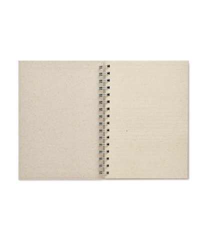 A5 grass notebook 80 lined