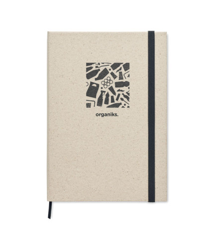 A5 grass notebook 80 lined