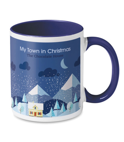 Coloured sublimation mug