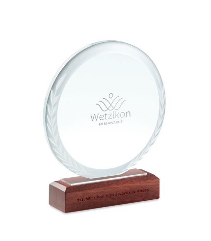 Okrugla nagradna plaketa