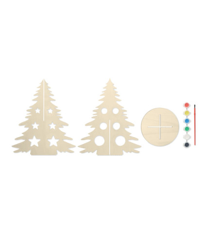 DIY wooden Christmas tree