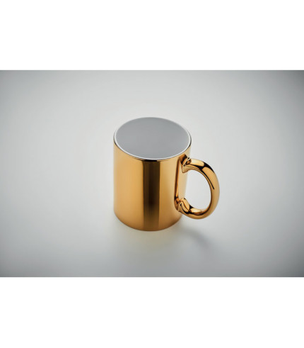 Ceramic mug metallic 300 ml
