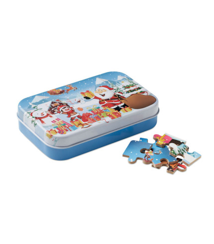 Wooden Christmas puzzle