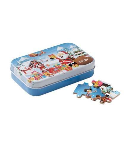 Wooden Christmas puzzle