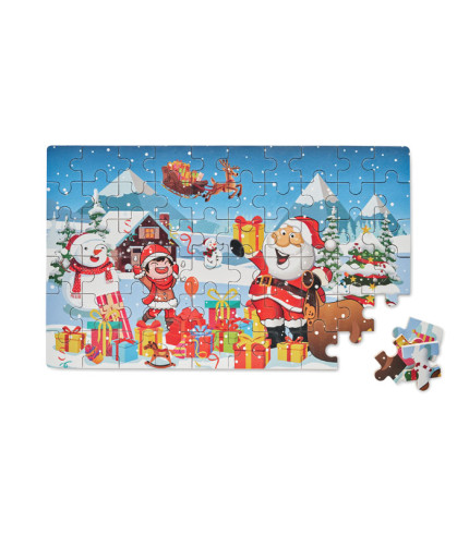 Wooden Christmas puzzle