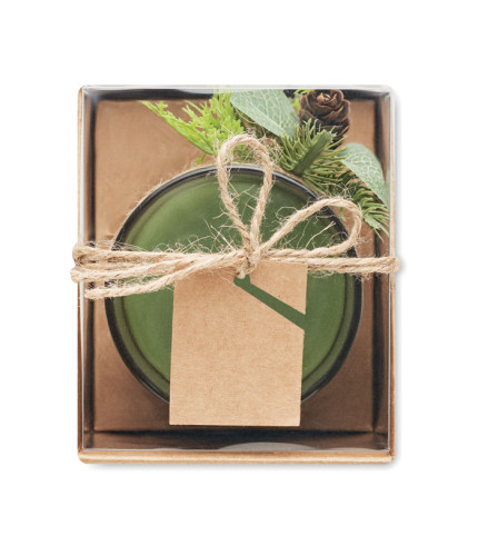 Christmas candle holder