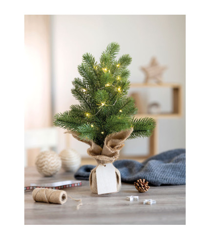 Mini artificial Christmas tree