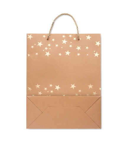 Gift paper bag with pattern