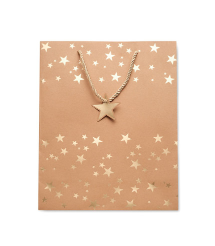 Gift paper bag with pattern