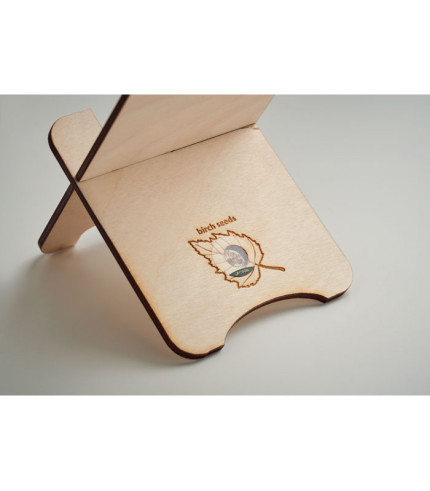 Stalak za telefon od drveta breze