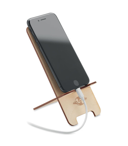 Stalak za telefon od drveta breze