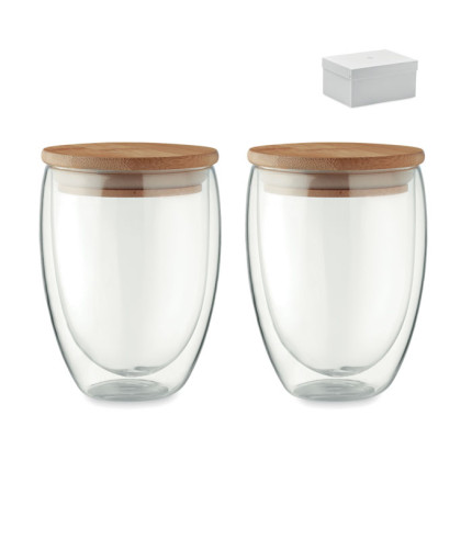 Set of 2 glasses 350 ml in box