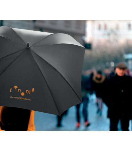 Windproof square umbrella