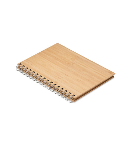 A5 bilježnica od bambusa s prstenom