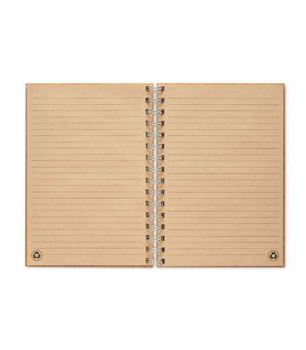 A5 ring bound Bamboo notebook