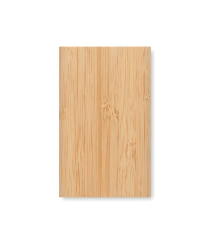 Bamboo power bank od 4000 mAh