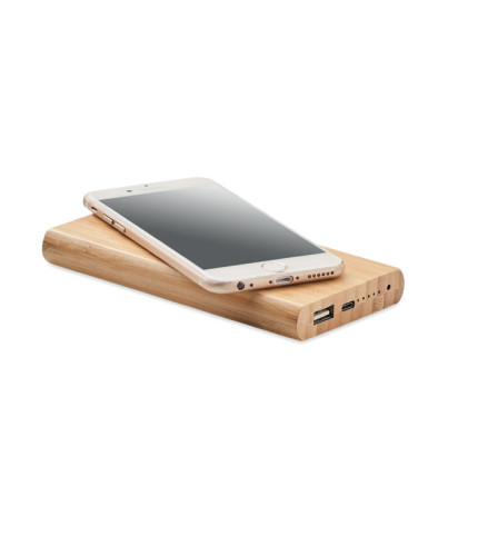 6000 mAh baterija od bambusa