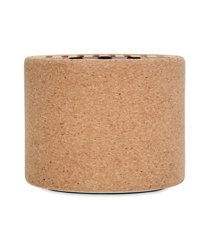 Round cork wireless speaker
